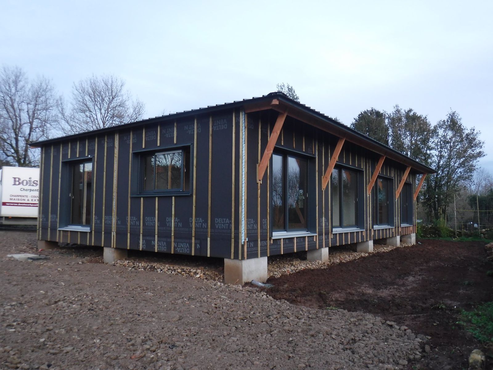 Maison Ossature Bois à Montaillon (79)